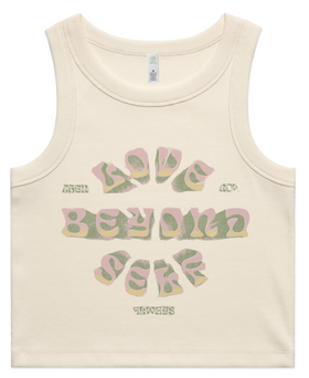 Love Beyond Self Crop Tank